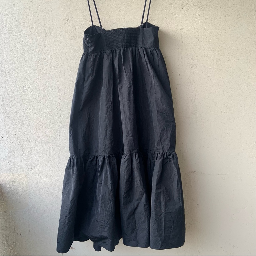 Elegant Wilfred Black Spaghetti Strap Dress - Picture 11 of 15